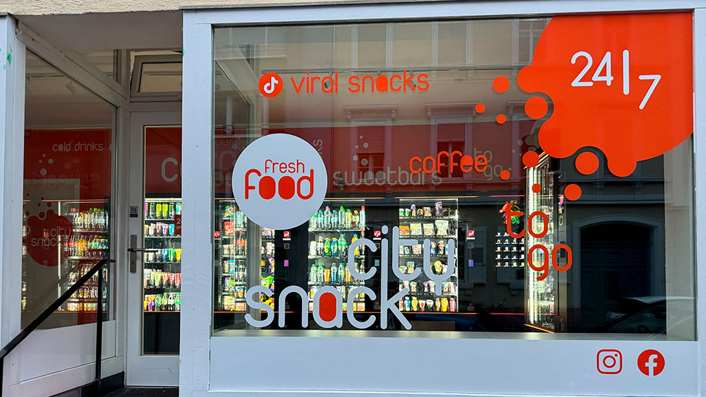 Virale Snacks und frisch gemahlener Kaffee bei CitySnack – 24/7 verfügbar